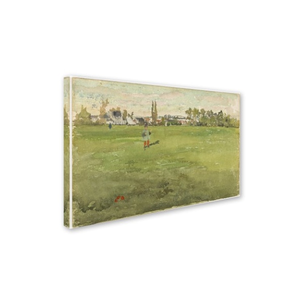 Whistler 'Green And Silver Beaulieu Touraine' Canvas Art,30x47